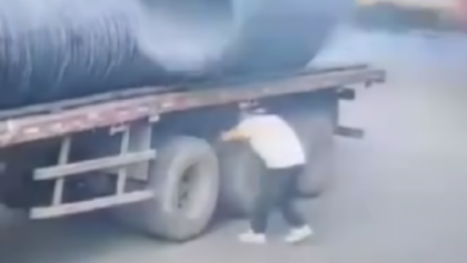 Truck Driver Experiences True Pain