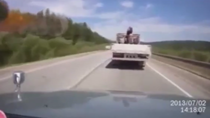 High Speed Rollover Crash