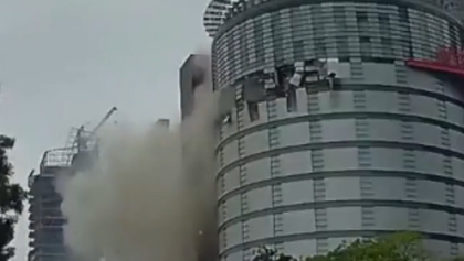 Explosion At A Taiwan Department Store