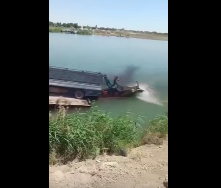 Boat trying to Carry Way too Much Weight Fights Back